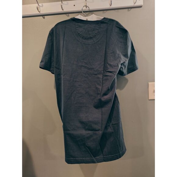 Men's Longtail T Slim Fit Short Sleeve T-Shirt large - Picture 3 of 3